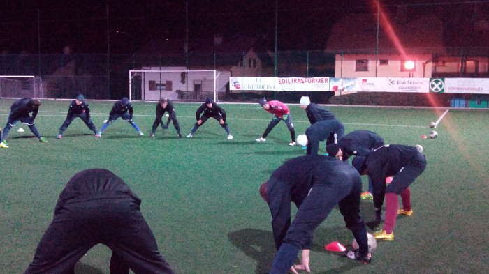 Squadra in preparazione alla difficile trasferta di domenica sera