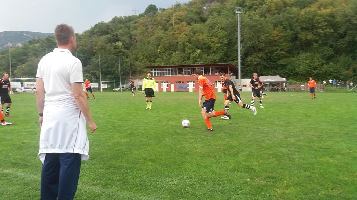 Der Fc Gherdeina bezwingt inMontan die Hausherren mit 2-1 tore durch Insam und Nemce