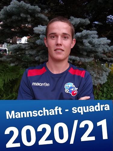 Präsentation 1. Mannschaft 2020/21 - Mittelfeld: Matthias Rifesser